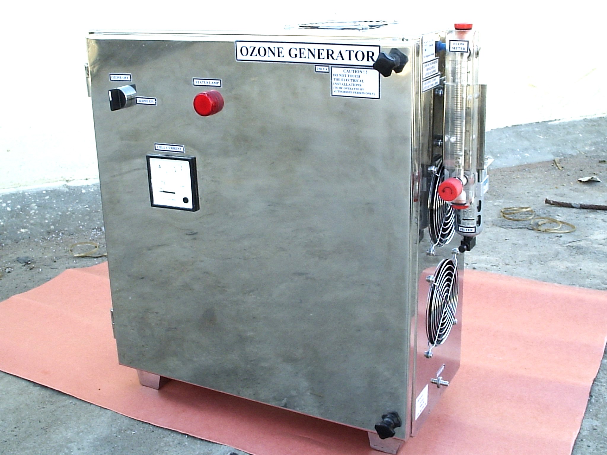Ozone Generator SS Panel 100 to 300VA